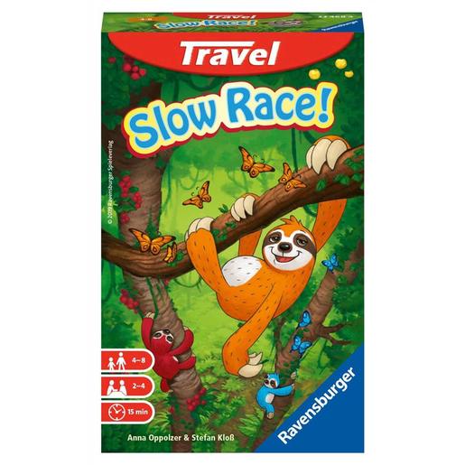 Ravensburger - Jogo de viagem Slow Race! da Ravensburger ㅤ