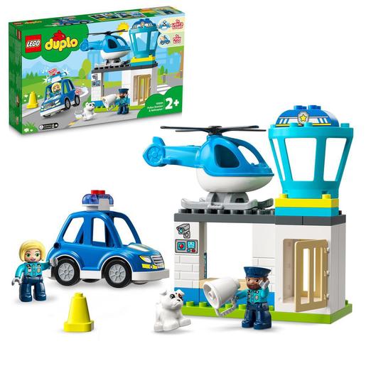 LEGO DUPLO - Esquadra da polícia e helicóptero - 10959