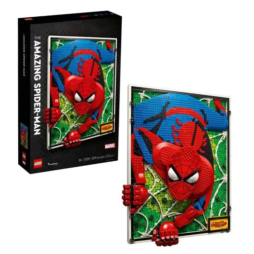 LEGO - Spider-man - Conjunto de arte LEGO O Incrível Spider-Man 31209