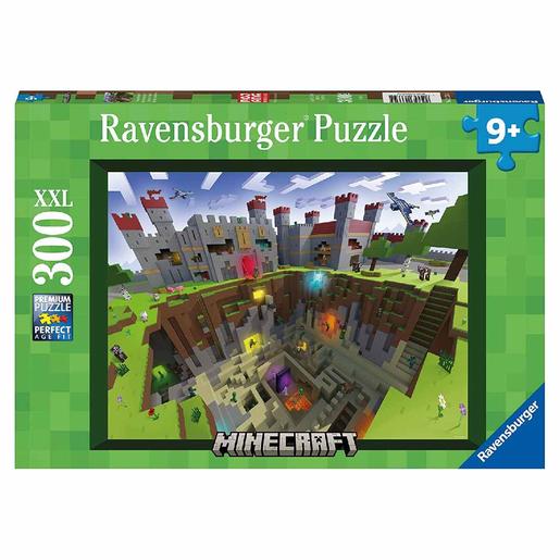 Ravensburger - Minecraft - Puzzle 300 peças XXL