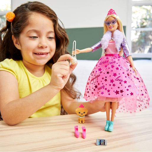 Barbie - Muñeca Rubia Princess Adventure