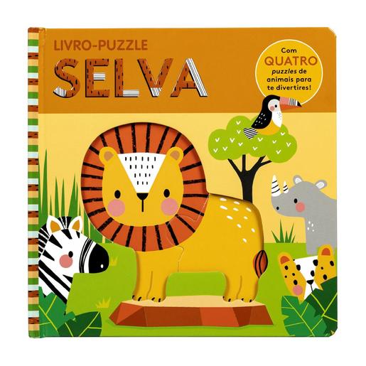 Livro-puzzle: Selva
