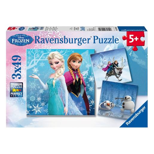 Ravensburger - Frozen - Pack 3 puzzles