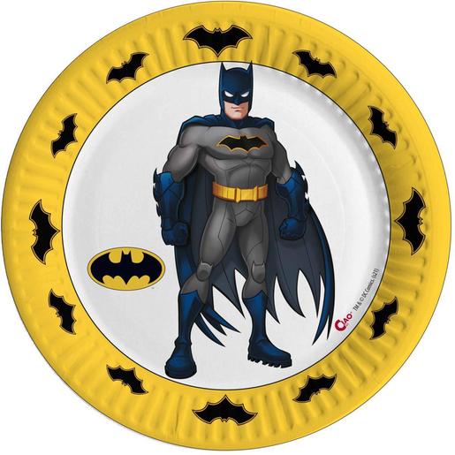 Batman - 8 pratos de cartão