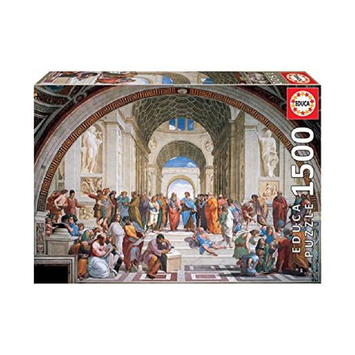 Educa Borrás - Escola de Atenas, Rafael - Puzzle 1500 peças