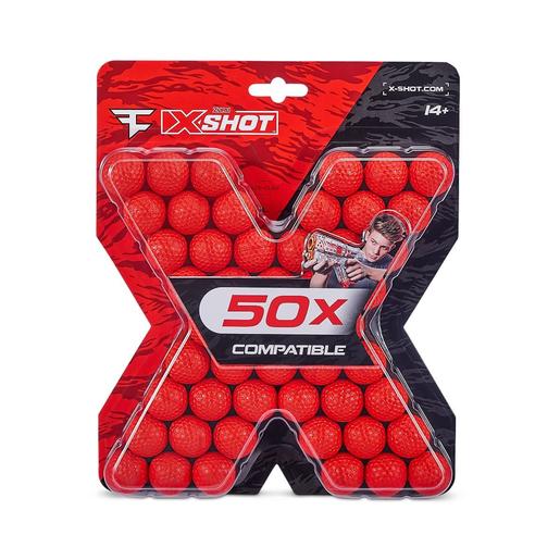 X-Shot - Pack 50 bolas