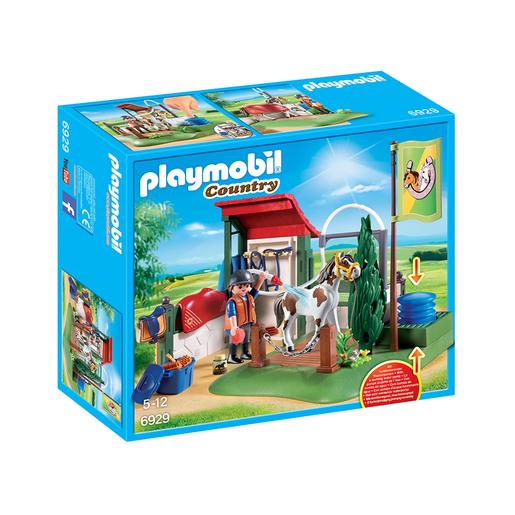 Playmobil - Set de Limpeza para Cavalos - 6929