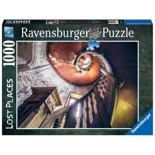Ravensburger - quebra-cabeça de 1000 peças - escada em espiral