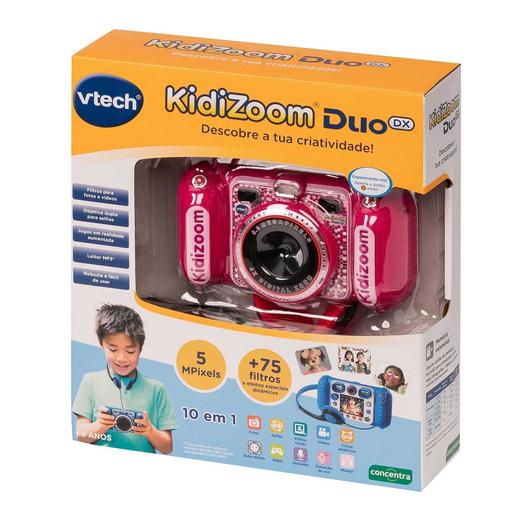 Vtech - Duo DX Kidizoom Câmara de Fotos Duo DX cor-de-rosa