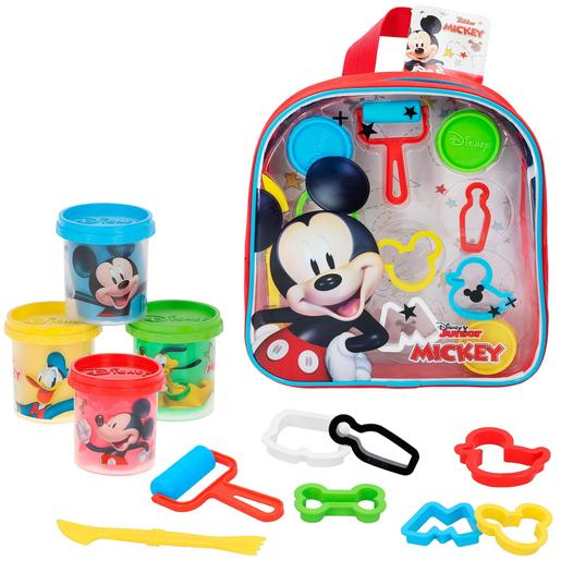 Mickey Mouse - Kit mochila com plasticina