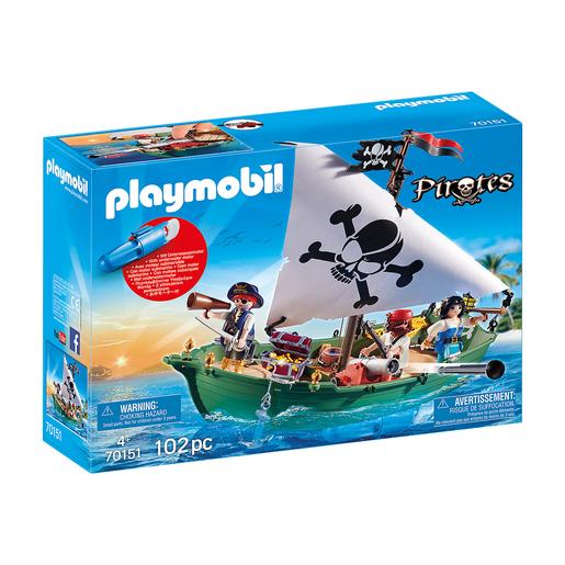 Playmobil - Navio Pirata com motor subaquático (70151)