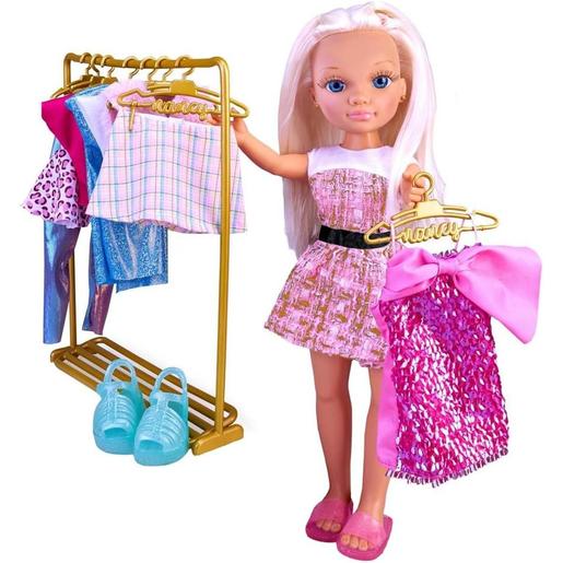Nancy - Vestiário de looks com roupas e acessórios para boneca glamourosa ㅤ