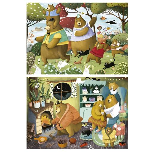 Educa - Histórias da floresta - 2 puzzles de 20 peças