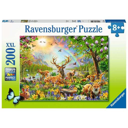 Ravensburger - Quebra-cabeças de terras virgens e maravilhas, 200 peças XXL ㅤ