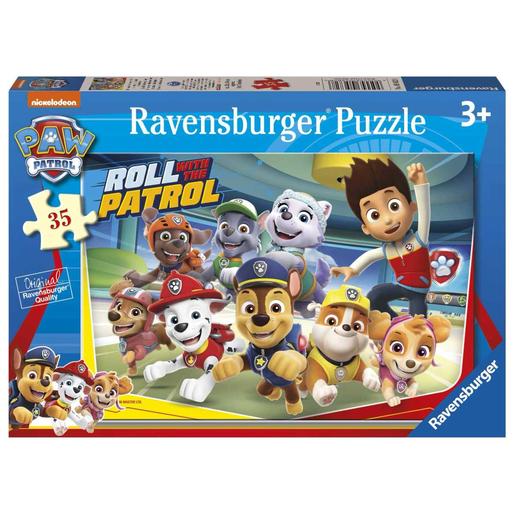 Ravensburger - Puzzle Paw Patrol coleção 35 peças para crianças ㅤ