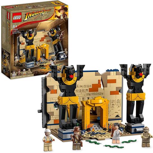 LEGO - Brinquedo de construção Fuga da Tumba Perdida, com Templo e Serpentes 77013