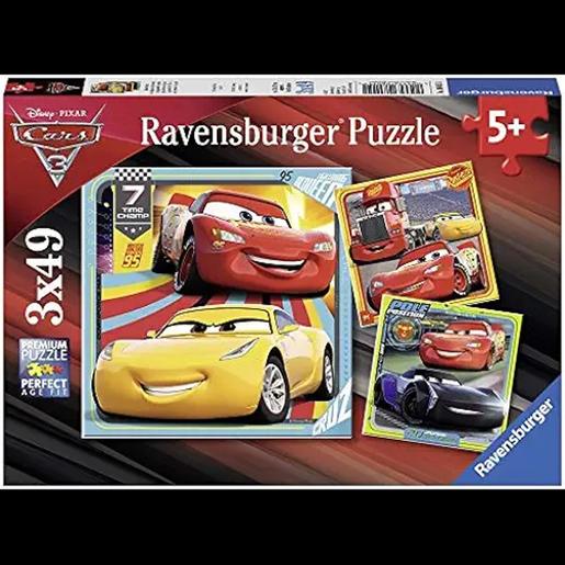 Ravensburger - Cars - Puzzle multicolor do Cars 3 com 49 peças ㅤ