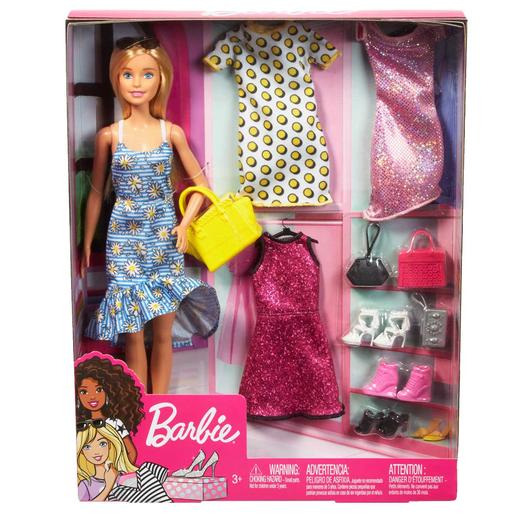 Barbie - Boneca com roupas e acessórios
