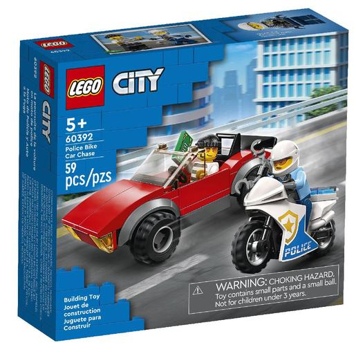 LEGO City - Perseguição de Mota e Carro da Polícia - 60392