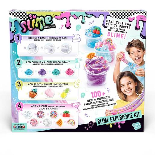 Canal Toys - So Slime Experience - Slime Experience Lab - Kit Créatif DIY pour Créer des Slimes Personnalisés, Bubble, Fluffy, Butter & Metallic - Décorations, Charms - Dès 6 Ans - SSC 443 Canal Toys - So Slime Experience - Slime Experience Lab - Kit Créatif DIY pour Créer des Slimes Personnalisés, Bubble, Fluffy, Butter & Metallic - Décorations, Charms - Dès 6 Ans - SSC 443