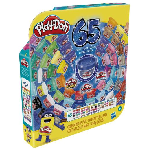 Play-Doh - Pack Celebração 65 recipientes de plasticina