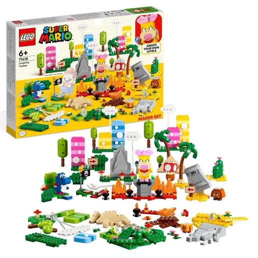 LEGO Super Mario - Set de construtor: caixa de ferramentas de criatividade - 71418