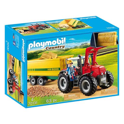 Playmobil - Trator com Reboque - 70131