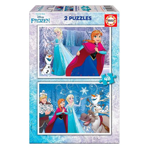 Educa Borras - Frozen - Puzzle 2x48 Peças