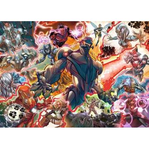Marvel - Puzzle 1000 piezas Marvel Villainous: Ultron, rompecabezas de calidad ㅤ