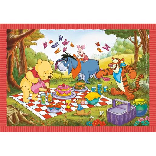 Clementoni - Puzzles infantis de 12, 16, 20 e 24 peças Disney Winnie The Pooh ㅤ