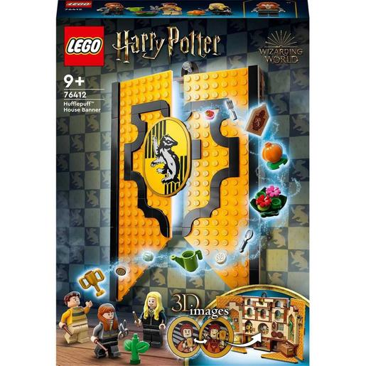 LEGO - Harry Potter - Estandarte da Casa Hufflepuff com 3 Mini Figuras  76412