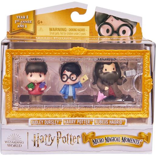 Harry Potter - Micro Momentos Mágicos "Closet Under the Stairs" Multipack de figuras colecionáveis