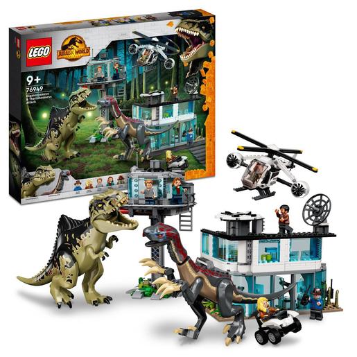 LEGO Jurassic World - O ataque do Giganotosaurus e Therizinosaurus - 76949