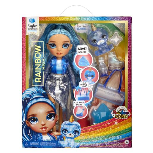 Rainbow High Fashion Doll - Skyler (Azul) ㅤ