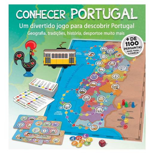 Educa Borrás - Conhecer Portugal - Jogo de mesa