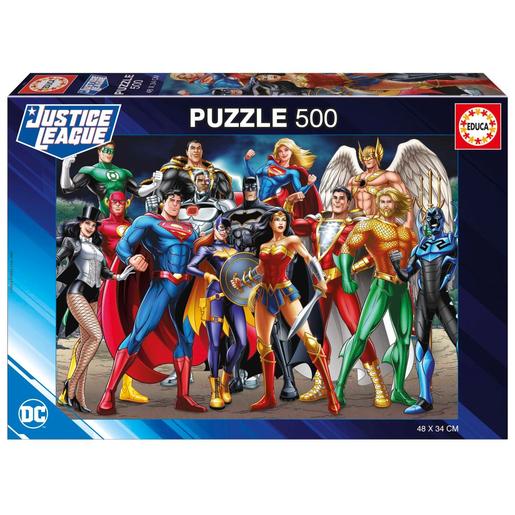 Educa Borras - Puzzle Justice League 500 Peças ㅤ
