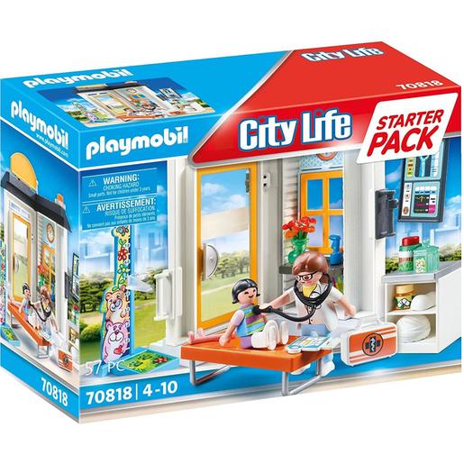 Playmobil - Starter Pack Pediatra 70818