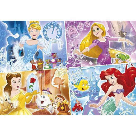 Clementoni - Princesas Disney - Puzzle infantil 180 peças de Princesas Disney ㅤ