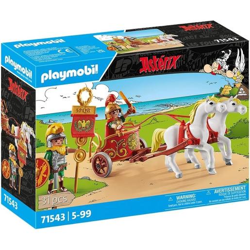 Playmobil - Brinquedo Quadriga Romana ㅤ