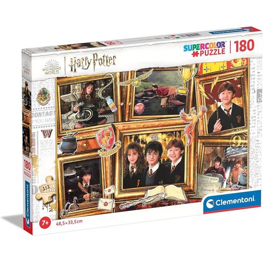 Clementoni - Harry Potter - Puzzle multicolor infantil Super 180 peças Harry Potter ㅤ