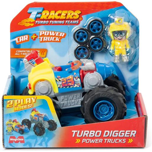 Magic Box - Turbo - Super veículo Turbo Digger com piloto exclusivo, compatível com outros carros