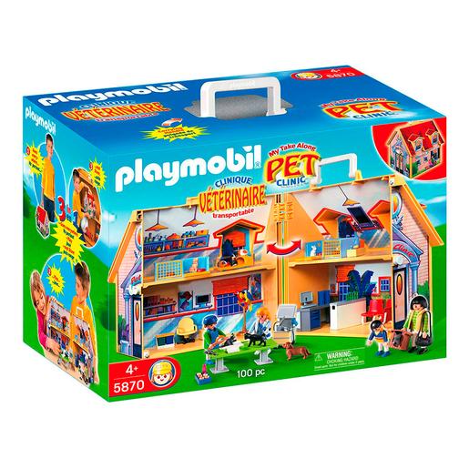Playmobil - Clínica Veterinária Maleta - 5870