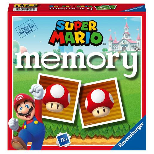 Ravensburger - Super Mario - Memory Super Mario: Jogo de Tabuleiro, 64 Cartas ㅤ