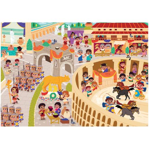 Educa Borrás - Antiga Roma - Puzzle 300 peças Happy Learning