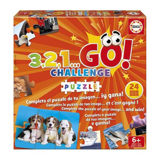 Educa Borrás - 3, 2, 1... Go! Challenge Puzzle - Jogo de mesa