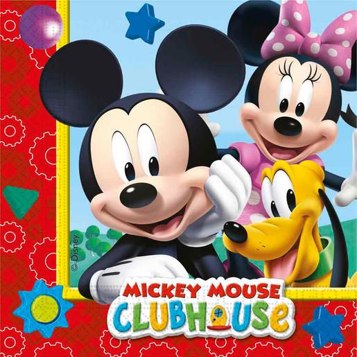 Mickey Mouse - Pack 20 Guardanapos