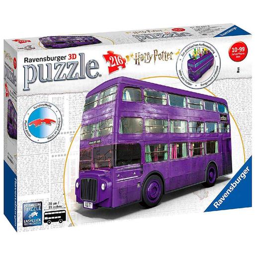 Ravensburger - Harry Potter - Puzzle 3D Autocarro Cavaleiro