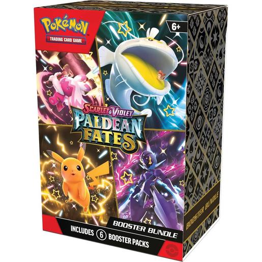 Pokémon - Pack de 6 saquetas Scarlet & Violet Paldean Fates (Inglês)