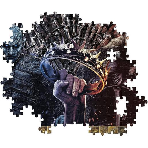 Clementoni - Puzzle de personagens de Game of Thrones, 1000 peças ㅤ