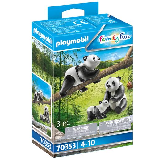 Playmobil - Pandas com Bebé 70353
